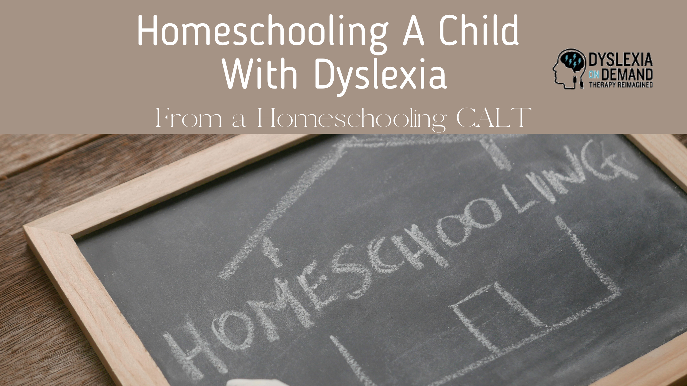 Homeschooling Dyslexia