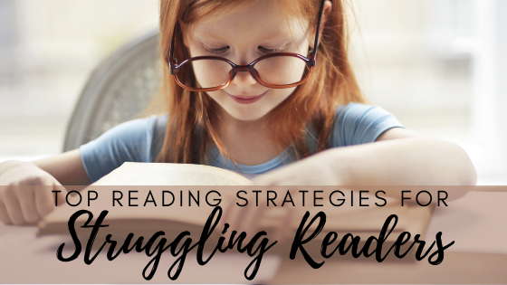 struggling readers graphic