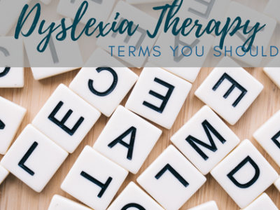 Dyslexia Therapy Terms
