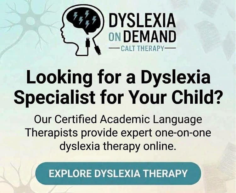 Looking for a Dyslexia Specialist for your child? Our Certified Academic Language Therapists provide expert one-on-one dyslexia therapy 