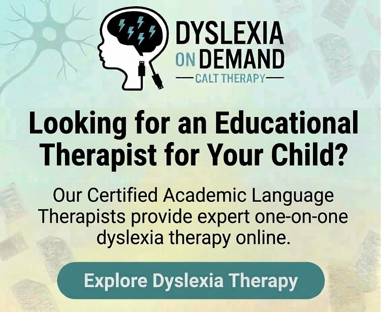 Are you are looking for an Educational Therapist for your dyslexic child?
