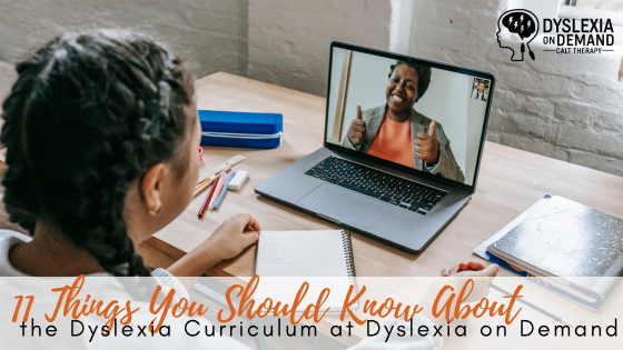 Dyslexia Curriculum