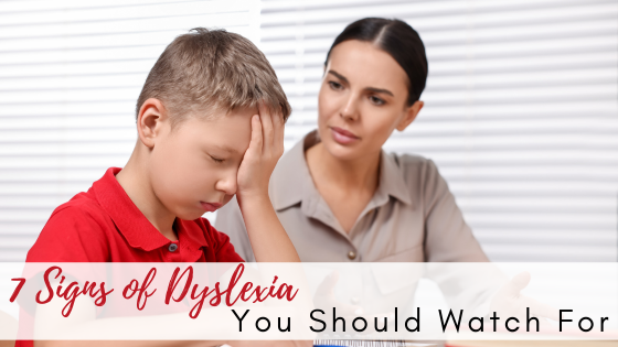 Signs of Dyslexia