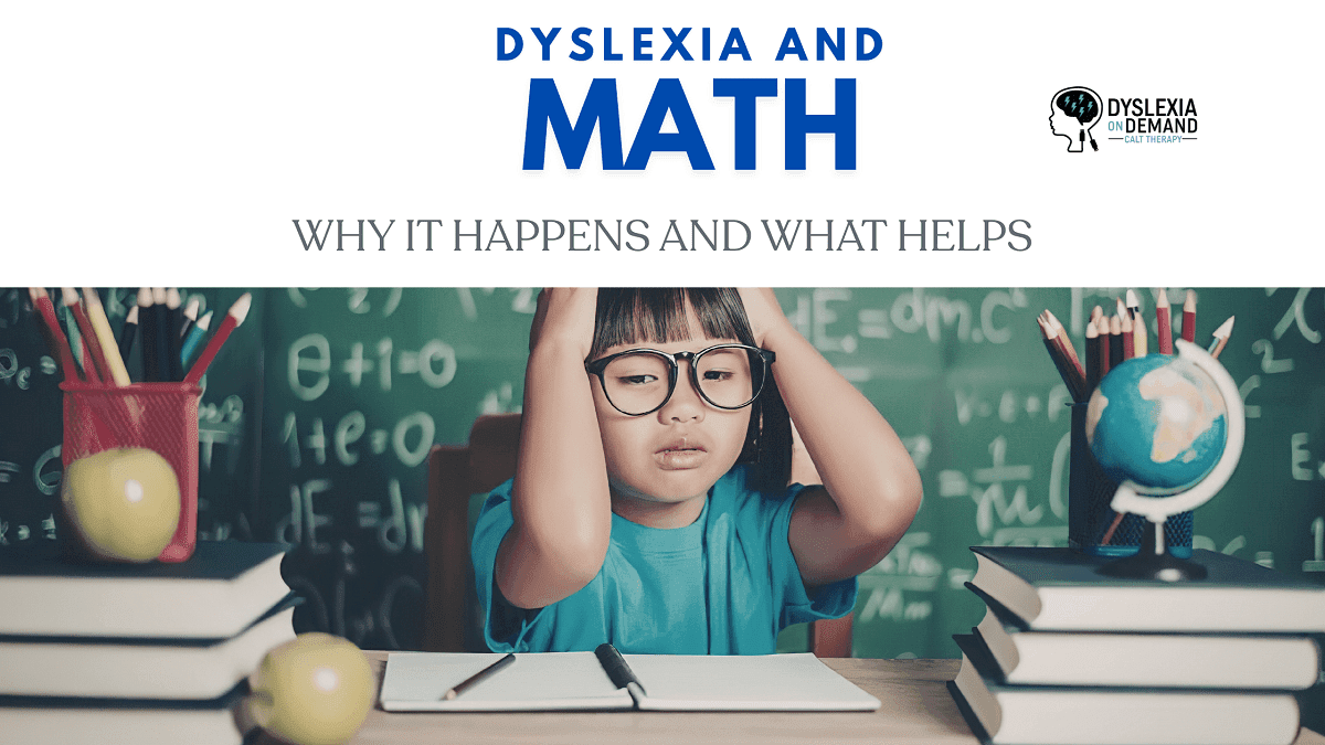 Math is Not Just Numbers: A Parent Guide to Math and Dyslexia