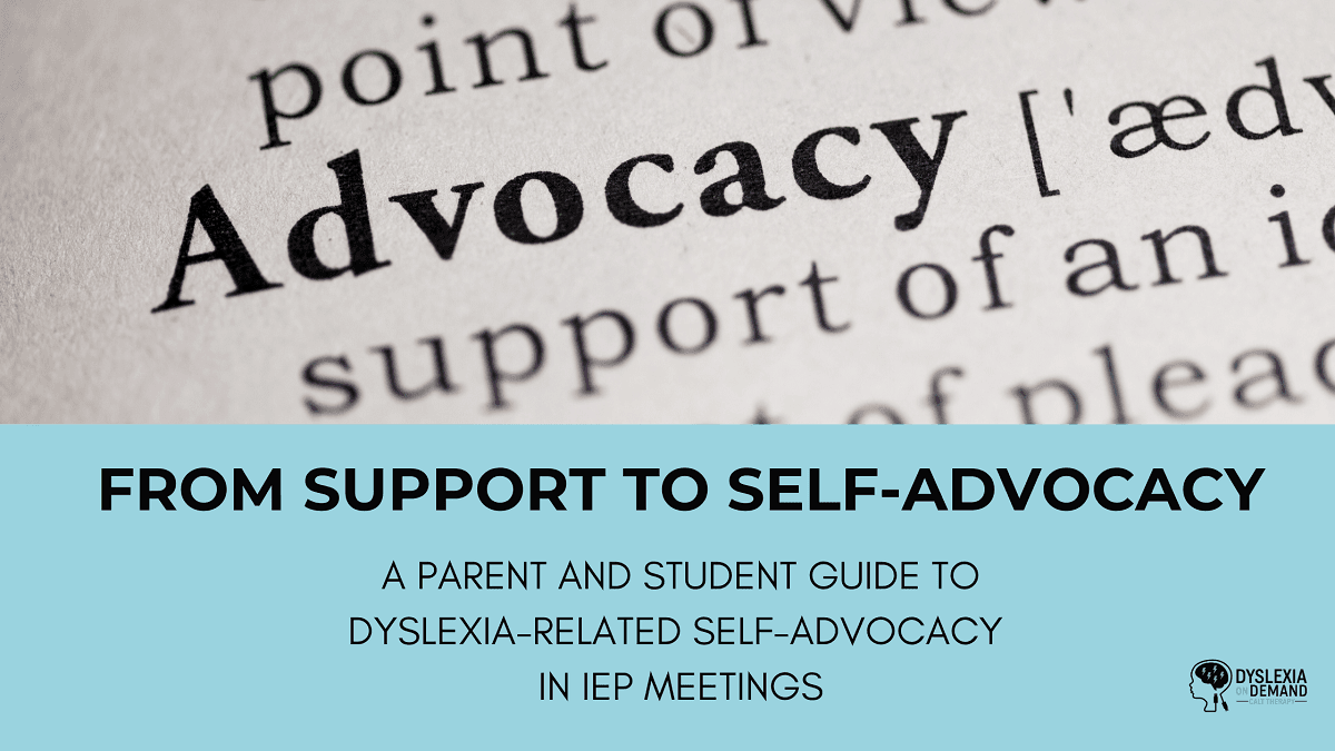 Empowering the Student Voice: From Support to Self-Advocacy